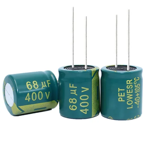 Miniatura 11 de 20 condensadores electrolíticos de 10 UF/400 V, condensadores electrolíticos de aluminio de alta frecuencia para refrigerador, TV, monitor LCD