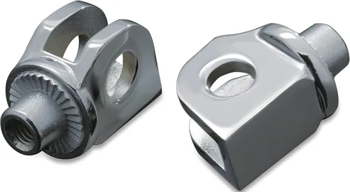 Kuryakyn 8808 Adaptadores de clavijas de montaje macho estriado para estriberas delanteras/traseras y tablas de suelo: Can-Am, Honda, Suzuki,