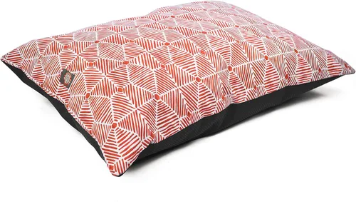Miniatura 31 de Majestic Pet Cama rectangular para perros tamaño mediano, lavable, cama antideslizante y cómoda para mascotas, cama para jaula para perros, almohada