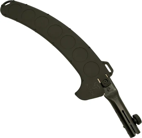Miniatura 5 de Notch Sentei 4177-39 - Sierra telescópica de aluminio de 4 secciones de 15.4 pulgadas (15.354 in), hoja cromada dura, agarre de bajo perfil