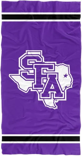 Miniatura 144 de LOGOVISION Manta Abilene Christian University, 30 x 60 pulgadas, logotipo primario CottonFront/PolyBackBeachTowel