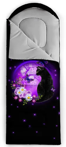 Miniatura 6 de Axolotl Saco de Dormir de Unicornio para Niños y Niñas – Sacos de Dormir Ligeros Cálidos para Clima Frío, Saco de Dormir Portátil Impermeable