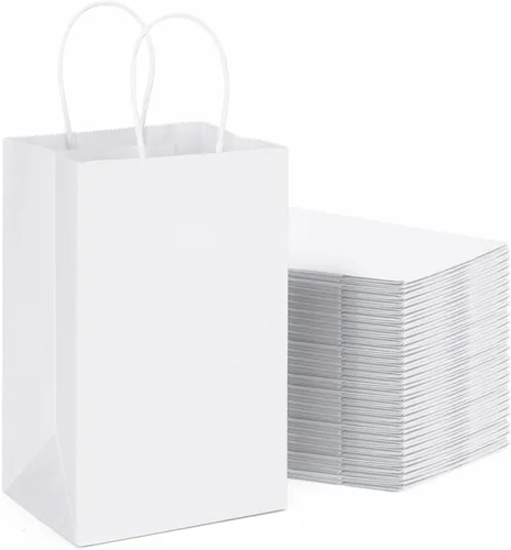 Miniatura 35 de Metronic - Bolsas de regalo de papel kraft con asas de 16 x 6 x 12 pulgadas, paquete de 6000 Para Navidad, recuerdos de fiesta de cumpleaños