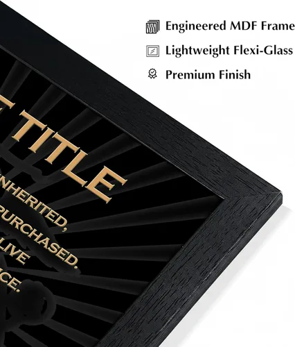 Miniatura 6 de The Title - Póster de Estados Unidos - Decoración de pared militar para marines, veteranos y entusiastas - Impresión artística de pared