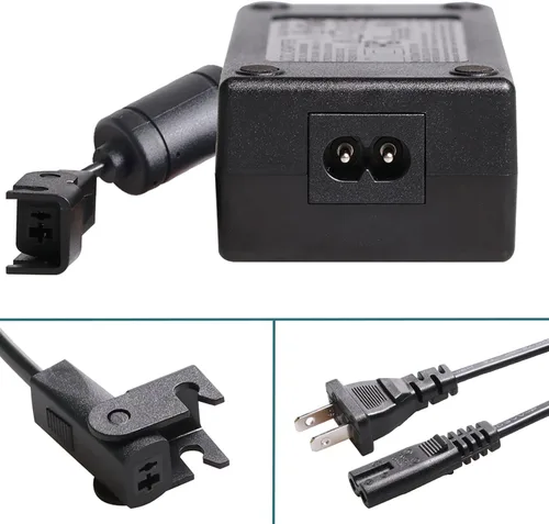Miniatura 3 de ttmagic Fuente de poder universal para reclinable, adaptador AC/DC para reclinable, transformador de fuente de poder de 29V 2A con conector de 2