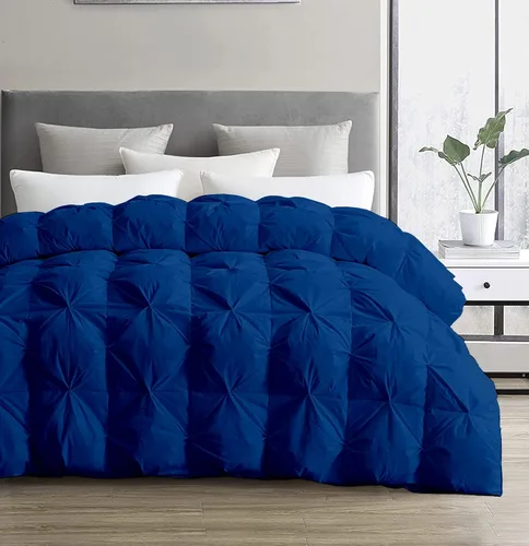 Miniatura 19 de SLEEP-NEST Edredón Twin XL - 68x92 pulgadas Ultra Suave para Todas las Estaciones Plisado Pinzado 1 Pieza Manta - Elegante Diseño Pintuck Edredón