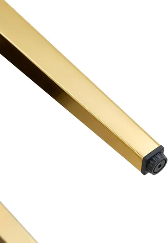 Miniatura 7 de Juego de 4 sillas de respaldo de piel sintética blanca con patas de metal plateado. La combinación perfecta, adecuada para estilos minimalistas