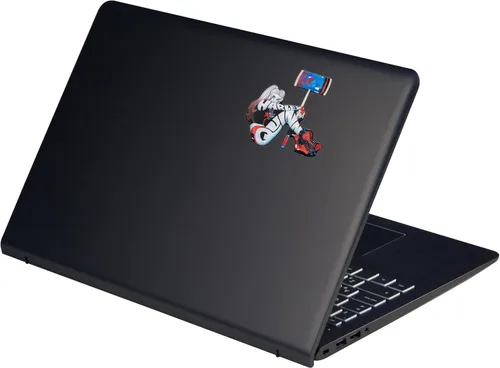 Miniatura 5 de Elektroplate Calcomanía Reflectante Abombada con Licencia Oficial de DC Comics Harley Quinn para Automóvil (3.1" x 2.7" pulgadas) Adhesivo 3D
