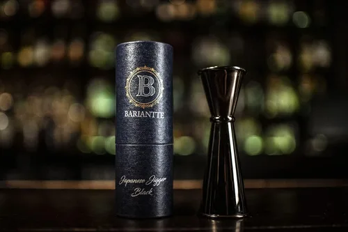 Miniatura 3 de BARIANTTE - Jigger de cóctel para bartending, vaso de chupito japonés de 2 onzas, 1 oz, color negro Negro espacial
