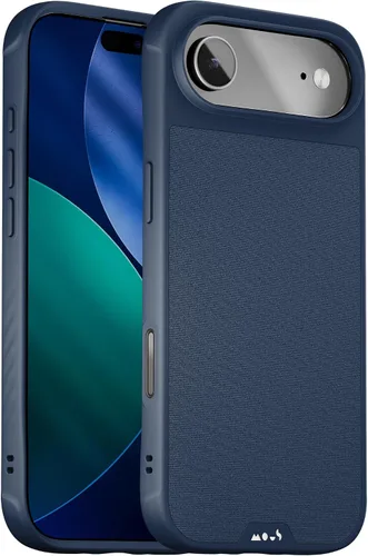 Miniatura 40 de Mous - Funda para iPhone 15 compatible con MagSafe Limitless 5.0, cuero negro, funda protectora para iPhone 15, funda para teléfono a prueba