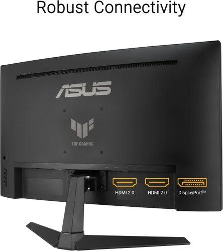 Miniatura 6 de ASUS TUF Gaming Monitor curvo de 27" 1080P (VG27VQ3B) – Full HD, 180Hz, 1ms, Extreme Low Motion Blur Sync, FreeSync, Curvatura 1500R, Cuidado