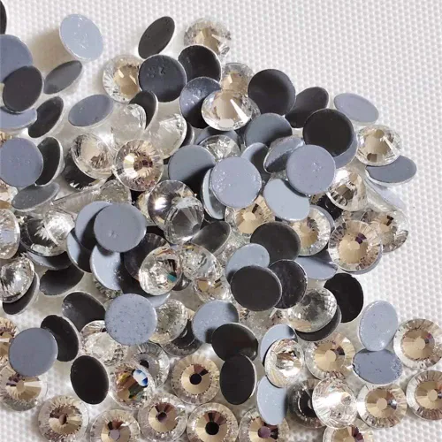 Miniatura 4 de Hot Fix Rhinestones 2 Gross (288 piedras/paquete) Hotfix Rhinestones (cristal, SS34)