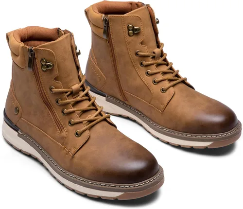 Miniatura 3 de Vostey - Botas para hombre tipo chukka, cómodas y casuales