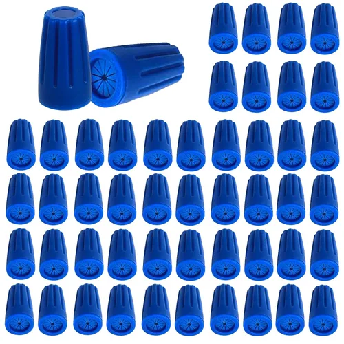 Miniatura 9 de 50 piezas de conectores de cable eléctrico impermeables, tapas de tuercas de torsión impermeables para exteriores, conector de terminal de cable