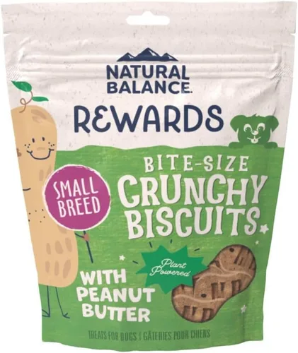 Miniatura 16 de Natural Balance Premios de Ingredientes Limitados Crujientes Galletas, Bocadillos para Perros de Tamaño de Mordida Sin Granos para Perros de Raza
