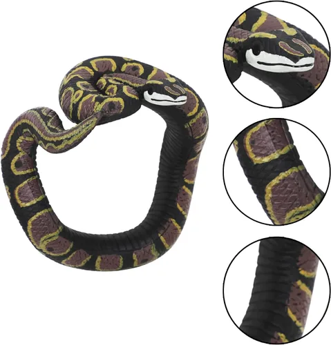 Miniatura 6 de 2 pulseras de serpiente de Halloween, pulsera de serpiente complicada, juguete de broma de pitón para Halloween, día de los inocentes, fiesta