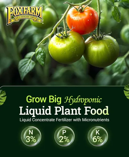 Miniatura 2 de Hydrofarm FX14094 Grow Big Hydro - Concentrado de alimento para plantas, 1 pinta., 1