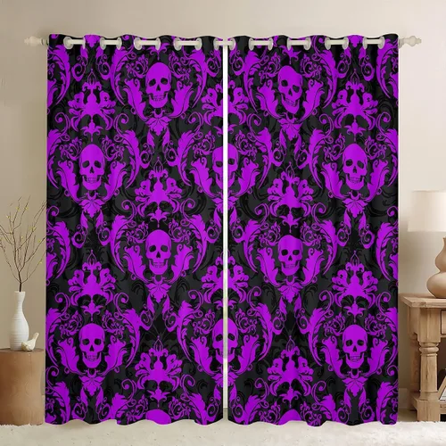 Miniatura 44 de Feelyou Cortinas opacas abstractas modernas de arte abstracto para dormitorio, sala de estar, niños, patrón rojo, gris, negro, patrón de Multi 05
