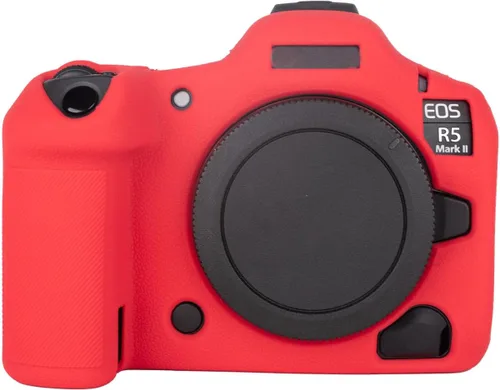 Miniatura 9 de MUZIRI KINOKOO Funda de silicona compatible con cámara digital Canon EOS R5 Mark II, goma blanda EOS R5 Mark II/EOS R5 II, funda protectora