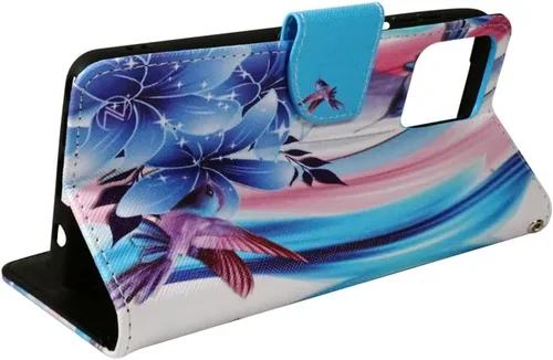 Miniatura 5 de Zase Funda para teléfono Moto G Stylus 5G (2023) para mujer, de piel sintética, diseño bonito con correa para la muñeca, ranura para tarjeta