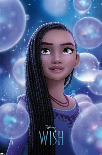 Miniatura 11 de Trends International Disney Wish Asha - Póster de pared de una hoja Paquete de póster y clip