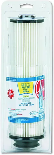 Hoover Filtro de vacío para aspiradoras verticales comerciales sin bolsa, tipo 201, filtración Hepa, Parte # 40140201, reemplazo de filtros de vacío