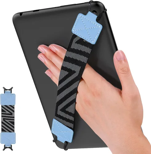 Miniatura 24 de MoKo Correa de mano de seguridad para tablet de 9 a 11 pulgadas, iPad/IP-ad Pro/iPad Air/Kindle Fire HD/Samsung, correa de mano versátil de alta