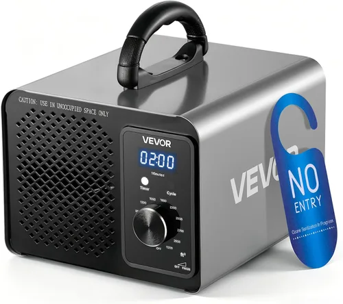 Miniatura 10 de VEVOR - Generador de ozono, máquina de ozono de 24000 mg/h, generador de ozono comercial/industrial de alta capacidad con configuración de tiempo