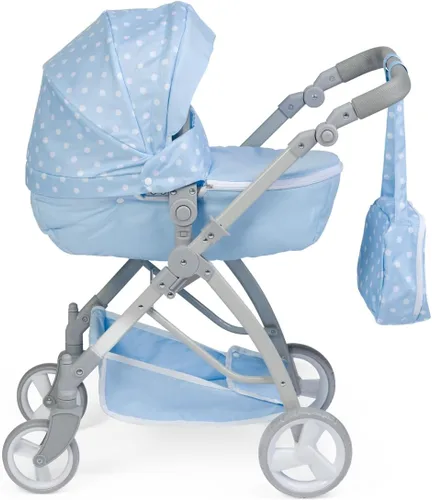 Miniatura 3 de JC Toys - Berenguer Boutique Cochecito deportivo plegable de lujo Colección Blue Royal para muñecas de hasta 20 pulgadas A partir de 3 años