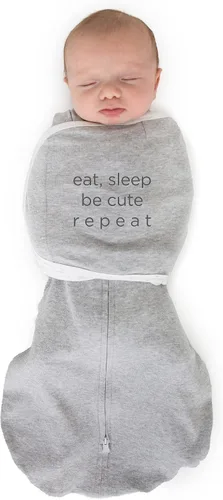 Miniatura 13 de SwaddleDesigns Saco Envolvente Omni de 6 Vías con Brazos Arriba para Recién Nacido, Más Opciones para Calmar el Reflejo de Sobresalto, Mejora