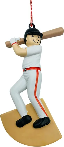 Miniatura 3 de Adornos navideños de béisbol personalizados