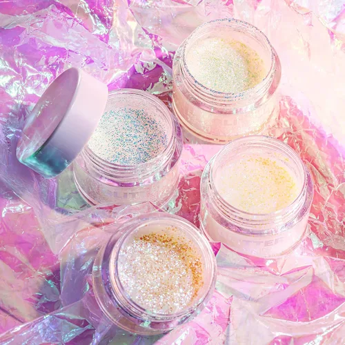 Miniatura 6 de BestLand Gel de Purpurina Holográfica para el Cuerpo - De Grado Cosmético, Maquillaje de Purpurina Cambiante de Color para Halloween para Cara