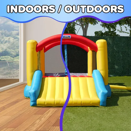 Miniatura 6 de Sportspower My 1st Jump N Play - Casa inflable con tobogán, resistente, certificado ASTM, gorila grande para interiores y exteriores para niños