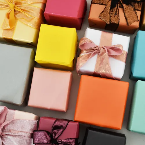 Miniatura 7 de BEISHIDA Papel de regalo verde oscuro, papel de regalo de color sólido con brillo perlado, papel de regalo mate, papel de embalaje para bodas