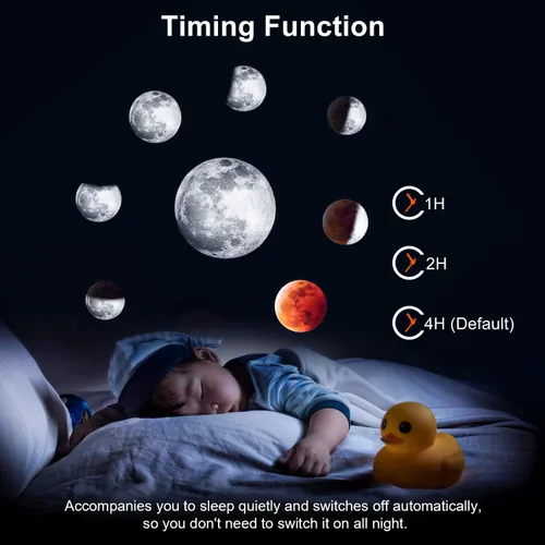 Miniatura 10 de Proyector Galaxy Pro para dormitorio, proyector de estrellas planetario 13 en 1 con sistema solar y constelación, luz nocturna para techo, rotación