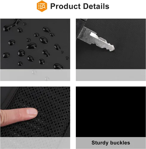 Miniatura 8 de MOSISO Mochila para cámara DSLR/SLR/SLR/sin espejo, funda rígida impermeable con soporte para trípode y compartimento para laptop de 15 a 16