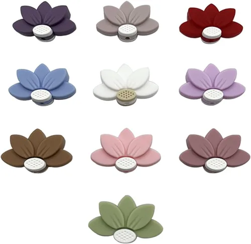 Miniatura 12 de 12 cuentas focales de silicona con forma de camión de dibujos animados para hacer joyas, pulseras y llaveros