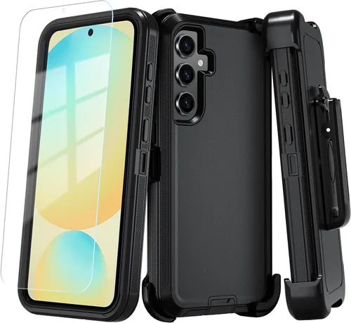 Miniatura 28 de ONOLA Funda para Samsung Galaxy S23 FE con protector de pantalla HD, resistente, a prueba de golpes y caídas, 3 capas, para Galaxy S23 FE de 6.4