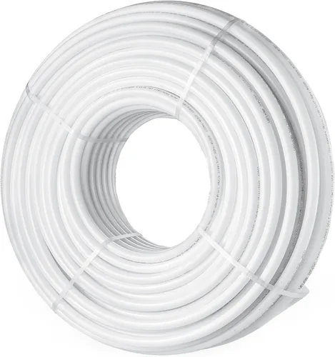 Miniatura 10 de VEVOR Tubo PEX sin barrera de oxígeno de 300 pies, tubo PEX azul de 3/4 de pulgada, tubo de calor radiante EVOH Pex-B, fontanería duradera