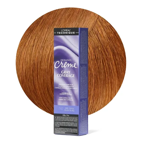 Miniatura 11 de L'Oréal Technique Excellence Crème Permanent Hair Color Long-Lasting Hair Dye Rich Formula with No-Drip Application Superb Gray Coverage For