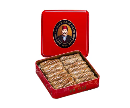 Miniatura 23 de Hafiz Mustafa 1864 Istanbul Baklava - Caja de pastelería - Bocadillos de postre de Baklava horneados hechos de hojas de masa filo fresca, pistacho