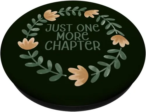 Miniatura 2 de ¡Solo un capítulo más! Amante de los libros Leer Girl PopSockets Standard PopGrip