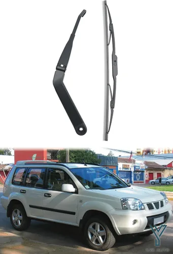 Miniatura 3 de YW AUTO - Limpiaparabrisas trasero compatible con Nissan X-trail 2000-2007