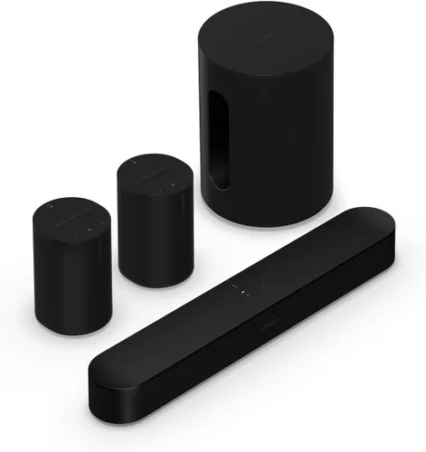 Miniatura 8 de Sonos Barra de sonido Beam G2 + subwoofer subwoofer, color negro