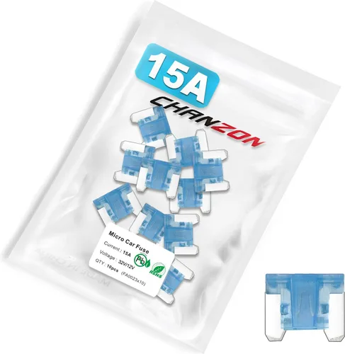 Miniatura 17 de Chanzon 10 Uds. 10 unids 10A bajo perfil Mini Micro Blade Fusible 10 Amp 32V Fusibles de soplado rápido para automóvil, camión, vehículo SUV