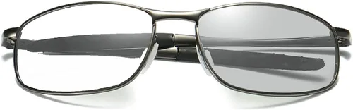 Miniatura 2 de Gafas de lectura fotocrómicas de transición para hombres y mujeres, gafas de sol cuadradas de decoloración para presbicia para deportes al aire libre