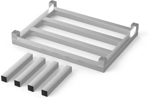Miniatura 3 de Estante de aluminio para contenedores Almacenamiento en restaurantes, cocinas y garajes y mucho más.