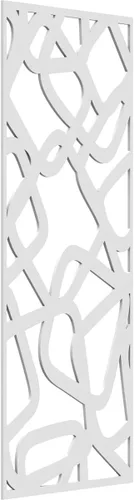 Miniatura 121 de Acme Paneles de pared decorativos de madera con calado, 9 3/8 pulgadas de ancho x 24 3/8 pulgadas de alto x 1/4 de alto, roble rojo