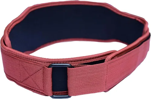 Miniatura 4 de CoreMaxx - Cinturón de levantamiento de pesas de 0.197 in - Cinturón de gimnasio ajustable para hombres y mujeres Soporte de espalda para naranja
