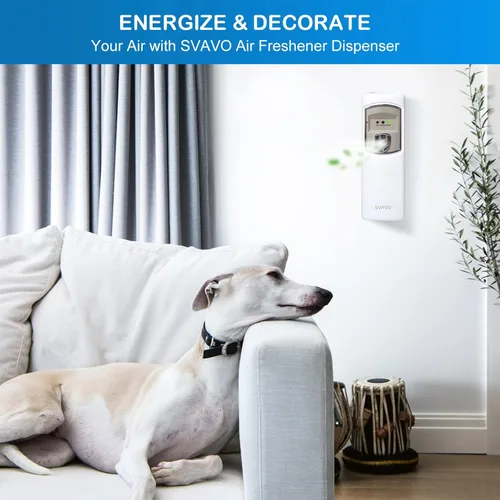 Miniatura 7 de SVAVO Dispensador Automático de Ambientador - Dispensador de Fragancia Programable para Interiores-Dormitorio, Hotel, Oficina, Lugar Comercial